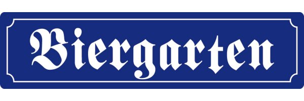 Blechschild Metall Magnete