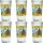 6 Set Schnaps Gläser Bunt Druck Frauenkirche Schöner Brunnen Nürnberg Germany
