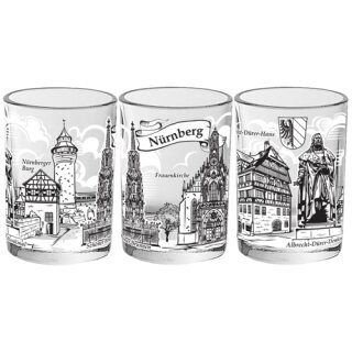 6 Set Schnaps Gläser breit 50 ML Nürnberg Deutschland Germany