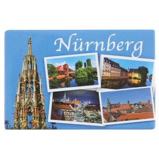 Nürnberg Postkarten Kühlschrank Magnet Fotomagnet Foto Design Deutschland