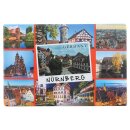 Nürnberg Postkarten Kühlschrank Magnet Fotomagnet Franken Deutschland Germany