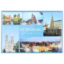 Nürnberg Deluxe Postkarten Fotomagnet Foto Magnet Altstadt Deutschland Franken