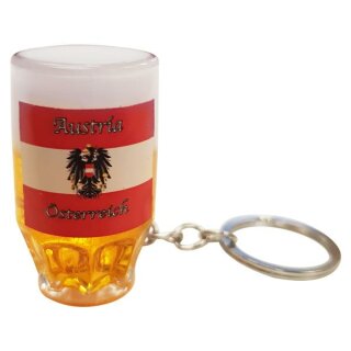 Schlüsselanhänger Bierkrug Massbier Bier Austria Österreich