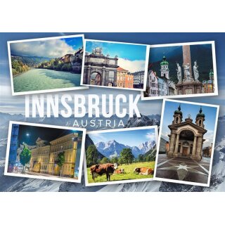 Foto Magnet Fotomagnet Expoxy Deluxe Innsbruck Österreich Austria