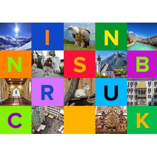 Foto Magnet Fotomagnet Magnet Innsbruck Österreich Austria Epoxy