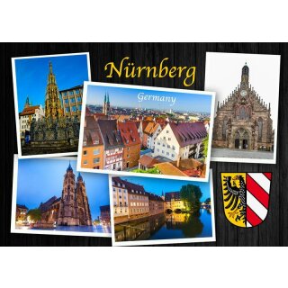 Nürnberg A 6 Postkarte PK4