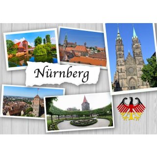 Nürnberg A 6 Postkarte PK7