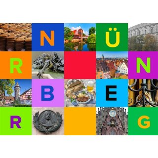Nürnberg A 6 Postkarte PK9
