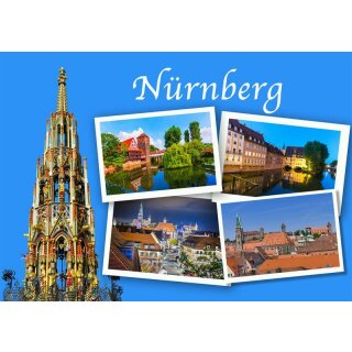 Nürnberg A 6 Postkarte PK11