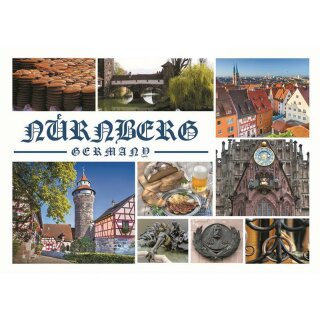 Nürnberg A 6 Postkarte PK14