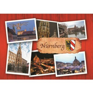 Nürnberg A 6 Postkarte PK39