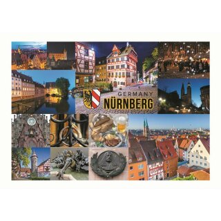 Nürnberg A 6 Postkarte PK60