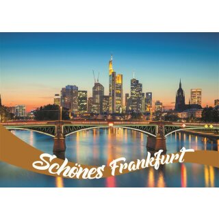 Frankfurt A 6 Postkarte PKKF45