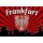 Frankfurt Silhouette Flagge 150cm x 90cm  ( In der Regel in 3 - 5 Tagen verfügbar bitte Fragen Sie an )
