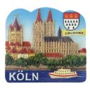 Polyresin Köln Rhein Colonia Handbemalt Germany...