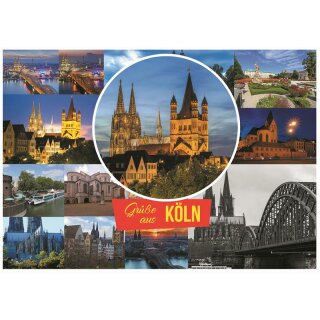 Köln A 6 Postkarte PKK35