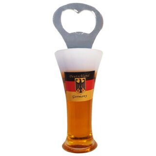 Flaschenöffner Weizen Bierkrug Massbier Bier Germany Deutschland Schwarzer Adler