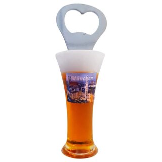 Flaschenöffner Weizen Bierkrug Massbier Bier München M2
