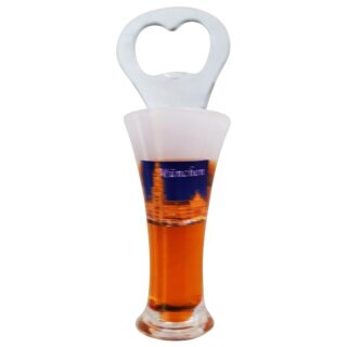 Flaschenöffner Weizen Bierkrug Massbier Bier München M4