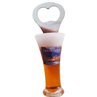 Flaschenöffner Weizen Bierkrug Massbier Bier Österreich Innsbruck IN5