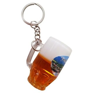 Schlüsselanhänger Bierkrug Massbier Bier Innsbruck Österreich IN4