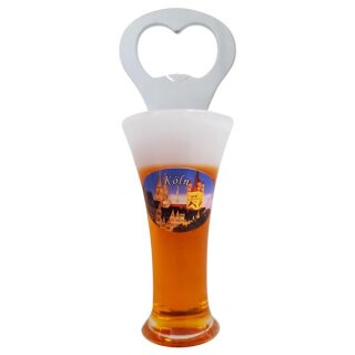 Flaschenöffner Weizen Bierkrug Massbier Bier Köln Cologne K2