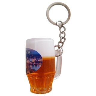 Schlüsselanhänger Bierkrug Massbier Bier Köln Cologne K1