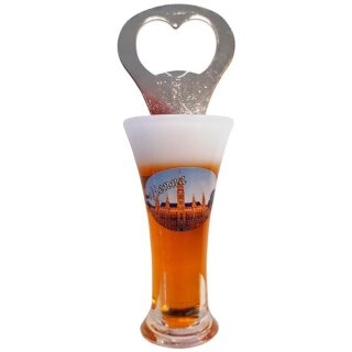 Flaschenöffner Weizen Bierkrug Massbier Bier Vienna Wien W1