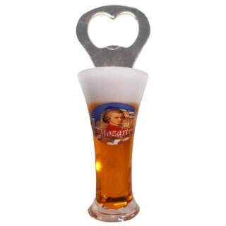 Flaschenöffner Weizen Bierkrug Massbier Bier Vienna Wien Mozart W2