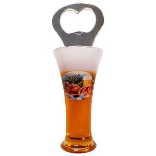 Flaschenöffner Weizen Bierkrug Massbier Bier Prost Brotzeit Bayern