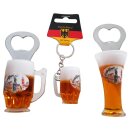 3 er Set Bierkrug Bieröffner Öffner...