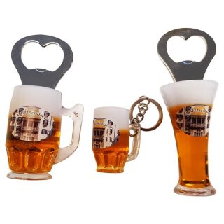 3 er Set Bierkrug Bieröffner Öffner Flaschenöffner Weizen Schlüsselanhänger Krug -  Innsbruch Österreich IN2