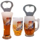 3 er Set Bierkrug Bieröffner Öffner...
