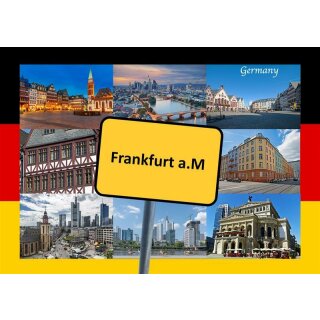 Frankfurt am Main XL Postkarte PKKF5_XLP