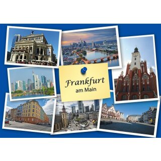 Frankfurt am Main XL Postkarte PKKF13_01_XLP