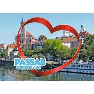 Passau A 6 Postkarte PK52_PASS