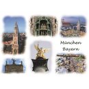 München XL Postkarte  PKM38_01_XLP