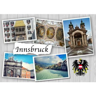 Fotomagnet Foto Magnet Innsbruck TOPS000024