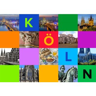 Fotomagnet Foto Magnet Köln TOPS000035
