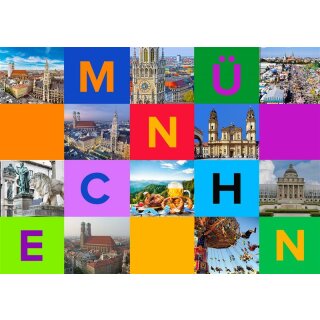 Fotomagnet Magnet Souvenir Magnet - München Germany