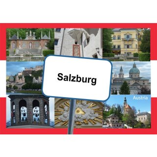 Fotomagnet Foto Magnet Salzburg TOPS000081