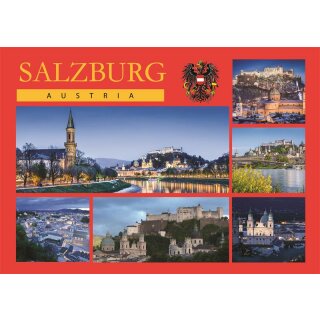 Fotomagnet Foto Magnet Salzburg Austria Österreich Premium Souvenir - Bauer