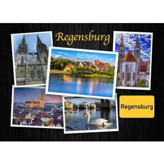 Fotomagnet Foto Magnet Regensburg TOPS000165