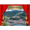 Fotomagnet Foto Magnet Heidelberg im Vorhang