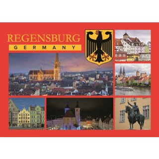 Fotomagnet Foto Magnet Regensburg  TOPS000211