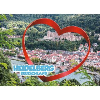 Heidelberg XL Postkarte PK101_HEID1_XLP