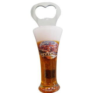 Flaschenöffner Weizen Bierkrug Massbier Bier Würzburg