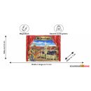 München Vorhang Marienplatz Postkarte