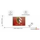 Nürnberg Magnet Stadtwappen im Briefmarken Design