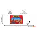 Nürnberg Magnet Polyresin Hauptmarkt Postkarte